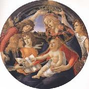 Sandro Botticelli Madonna of the Magnificat oil